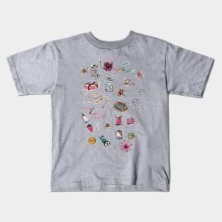 Boo Boo's Mini Sewing Kit Kids T-Shirt